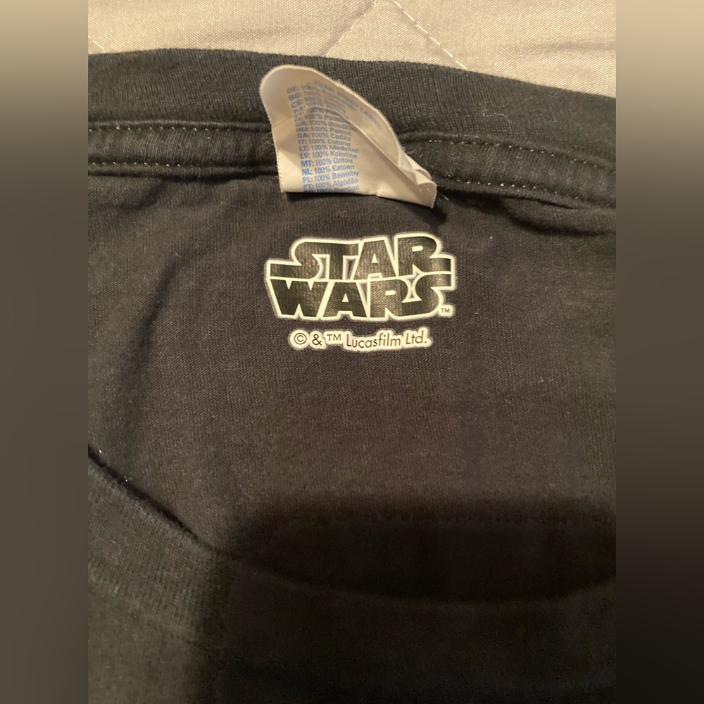 2 Star Wars/Baby Yoda  shirts - Picture 4 of 9